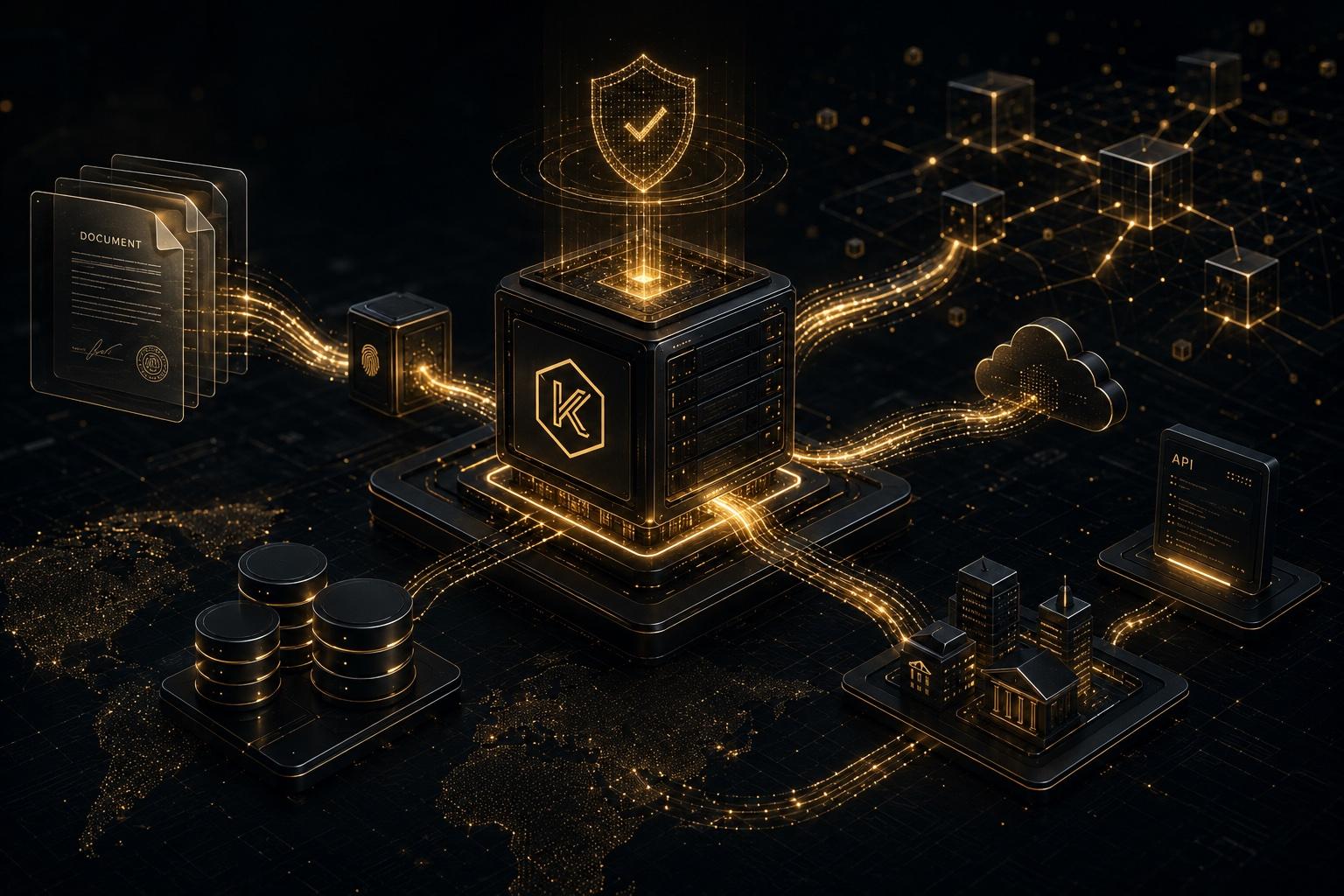 Secure enterprise server environment, cinematic lighting — Kweli Art Book