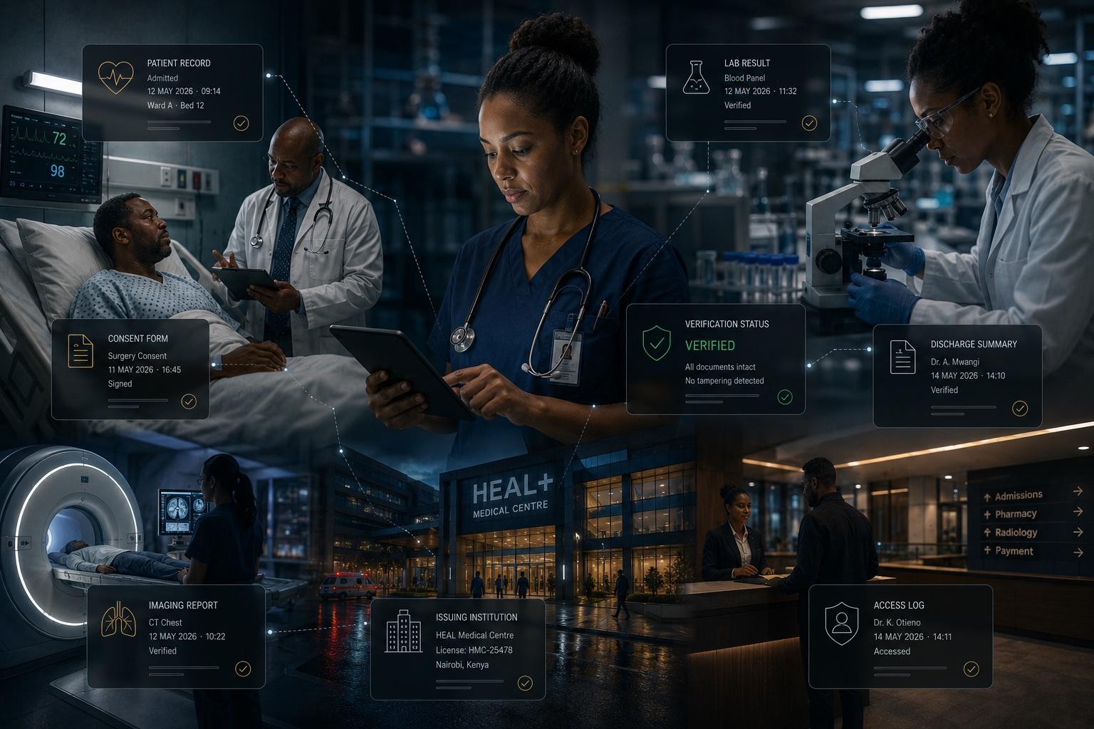 Healthcare documents in context — Kweli Art Book